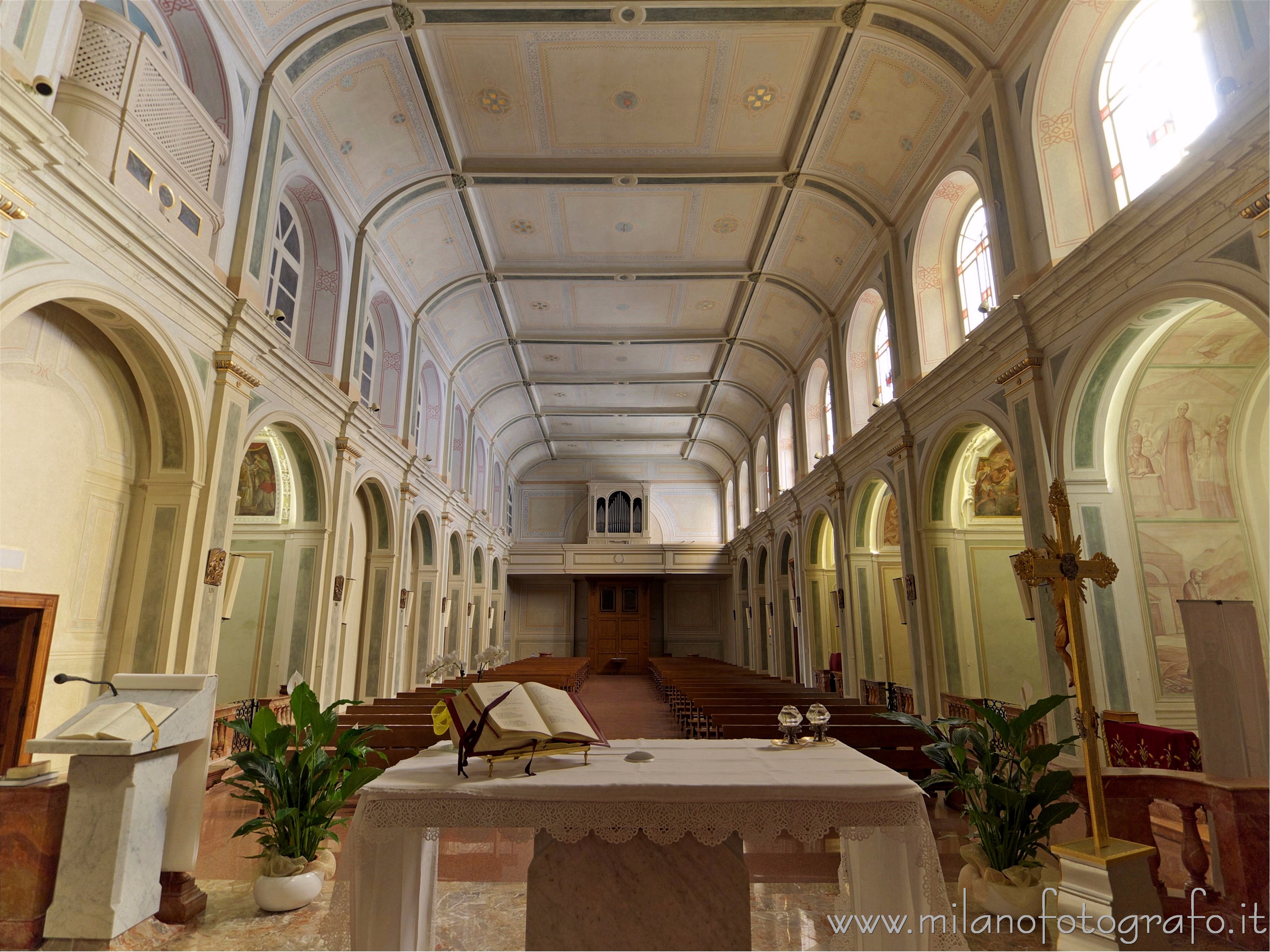 Milan (Italy) - Art nouveau nave of the Church of Sant'Ambrogio ad Nemus